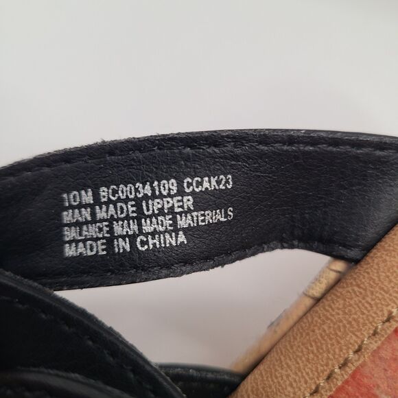 NEW B.O.C. Cora Platform Wedge Sandal Black SZ-10 Comfort Open Toe Boho - Picture 9 of 9